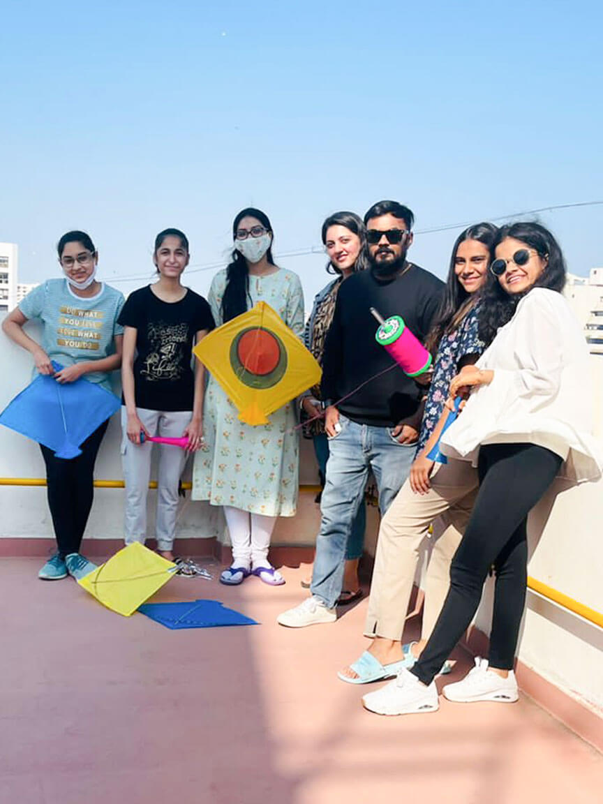 kite festival celebration at hostel|FLH